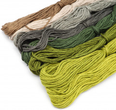 Набор мулине «Оттенки зеленого» - Фото 2