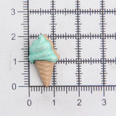 Набор пуговиц-фигурок «Мороженое в рожках» - Фото 2