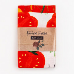 Набор полотенец кухонных «Love vegan» - Фото 6