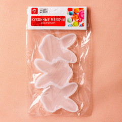 Форма силиконовая для для леденцов «Заяц» - Фото 5