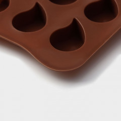 Форма силиконовая для льда и кондитерских украшений «Капелька» - Фото 3