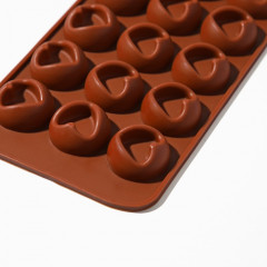 Форма силиконовая для кондитерских украшений «Сердце» - Фото 4