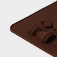 Форма силиконовая для кондитерских украшений «Шахматы» - Фото 3