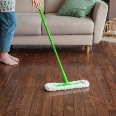 Швабра для мытья пола плоская - Фото 11