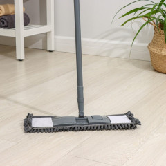 Швабра для мытья пола плоская - Фото 2