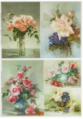 Набор карт декупажных «Цветы и птицы» - Фото 5