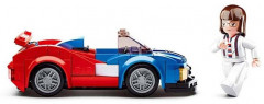 Конструктор «Спортивная машина сине-красная» - Фото 5