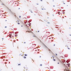 Бумага упаковочная глянцевая «Акварельные цветы» - Фото 3