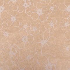 Бумага упаковочная крафтовая «Анемоны» - Фото 1