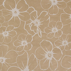 Бумага упаковочная крафтовая «Анемоны» - Фото 2