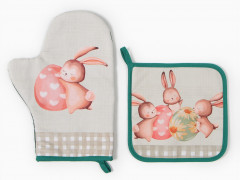 Набор прихваток «Пасхальный кролик» - Фото 1