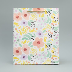 Пакет подарочный «Цветы» - Фото 1