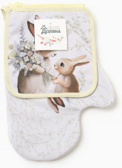 Набор прихваток «Зайчата» - Фото 5
