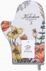 Варежка-прихватка «Маковые поля» - Фото 3