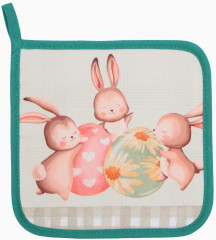 Прихватка «Пасхальный кролик» - Фото 1