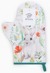 Варежка-прихватка «Маки» - Фото 3