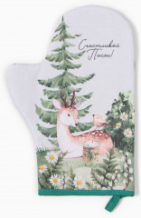 Варежка-прихватка «Лесная сказка» - Фото 1