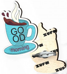 Значок «Good Morning» - Фото 1