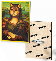 Значок «Кошка Мона Лиза» - Фото 3