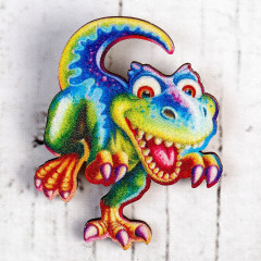 Значок «Тиранозавр» - Фото 1