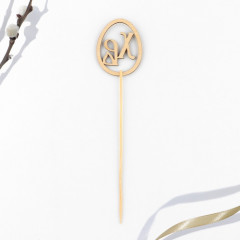 Топпер для кулича «ХВ» - Фото 3