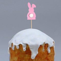 Топпер для кулича «Кролик» - Фото 4