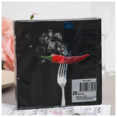 Набор салфеток бумажных «Hot chili» - Фото 2