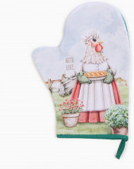 Варежка-прихватка «Курочка» - Фото 1