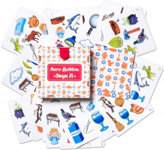 Набор карточек «Лого-доббль. Звук Л» - Фото 5