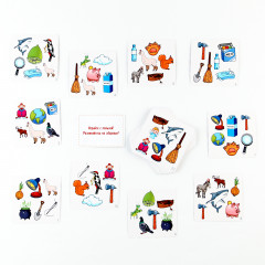 Набор карточек «Лого-доббль. Звук Л» - Фото 6