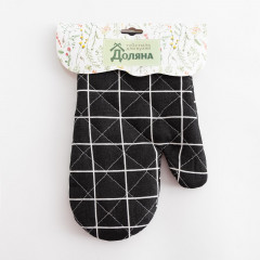Варежка-прихватка «Клетка» - Фото 3