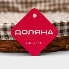 Корзинка для фруктов и хлеба «Домашний уют» - Фото 6