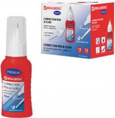 Ручка-корректор + корректирующая жидкость - Фото 3