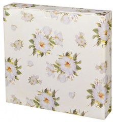 Блюдо «Белый шиповник» (26х15х6 см) - Фото 1