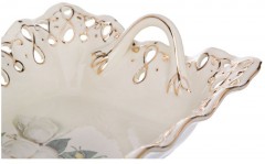 Блюдо «Белый шиповник» (26х15х6 см) - Фото 3