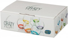 Набор стопок «Crazy» (60 мл, 6 штук) - Фото 2