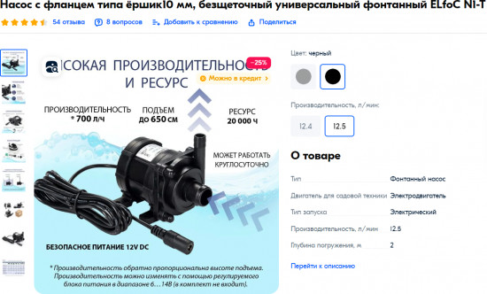 Насос погружной дренажный