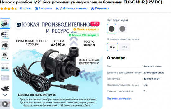 Насос погружной