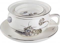Чайный набор «Котики» (2 предмета, 450 мл) - Фото 3