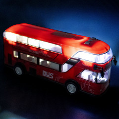 Машина инерционная «Двухэтажный автобус» - Фото 1