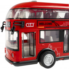 Машина инерционная «Двухэтажный автобус» - Фото 2