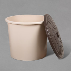 Бак пищевой с крышкой - Фото 2