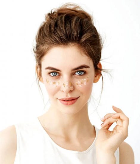 Набор тату-веснушек «Листья»