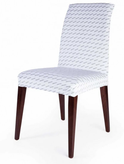 Чехол на стул «Розовый цветочный узор»