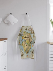 Фартук кухонный «Пиратские сокровища» - Фото 1