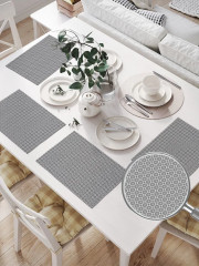 Набор салфеток сервировочных «Круговой мотив» - Фото 2