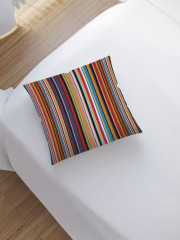 Наволочка декоративная «Разноцветные вертикальные полосы» - Фото 1