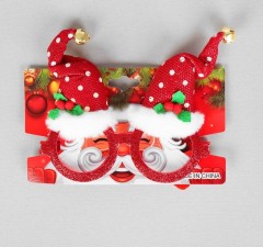 Карнавальные очки «Новогодний колпак» - Фото 1