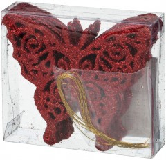 Набор елочных украшений «Бабочки» - Фото 1