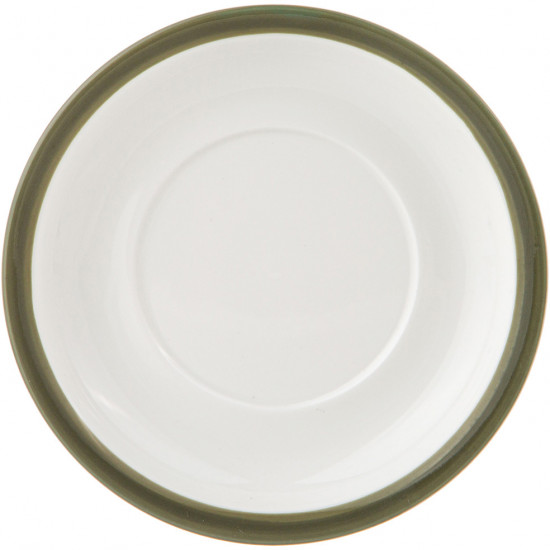 Бульонница с блюдцем